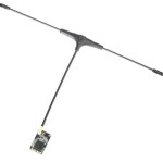 BAYCK ELRS 915MHz / 2.4GHz NANO expressrs con Antenna di tipo T supporta l'aggiornamento Wifi per parti di droni che attraversano RC